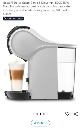 Cafetera Dolce Gusto DeLonghi Genio S