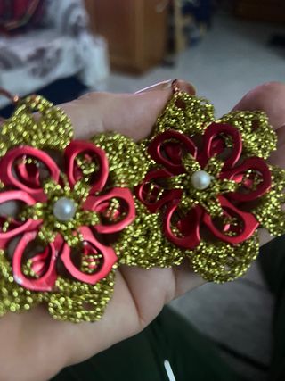 Orecchini handmade con linguette lattine