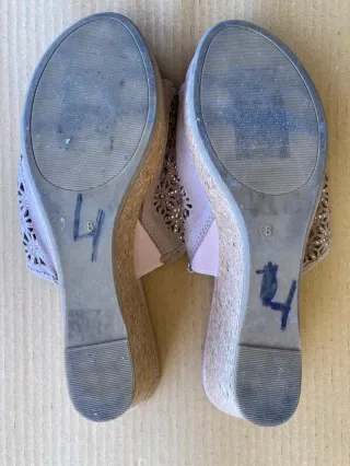 Sandalias M&S con pedrería