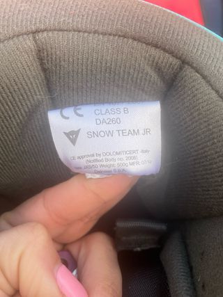 Casco de esquí para niño