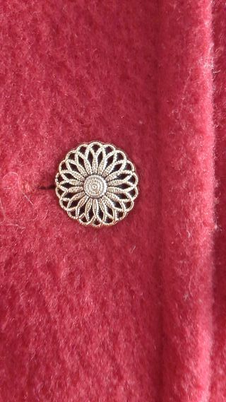 Chaqueta Roja Enrique Nuda Talla 38