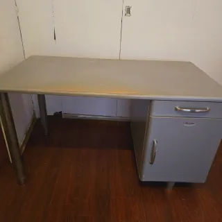 Escritorio Metálico Gris
