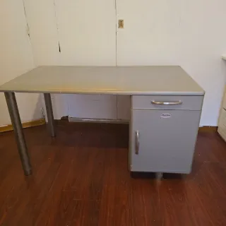 Escritorio Metálico Gris