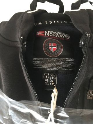 Sudadera Geographical Norway con capucha
