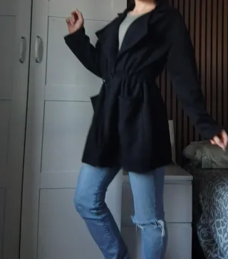 Chaqueta negra mujer