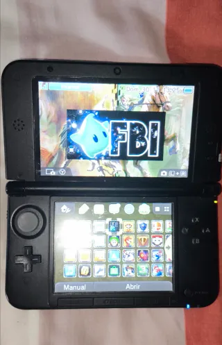 Nintendo 3DS XL Nera con Caricatore