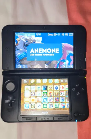 Nintendo 3DS XL Nera con Caricatore