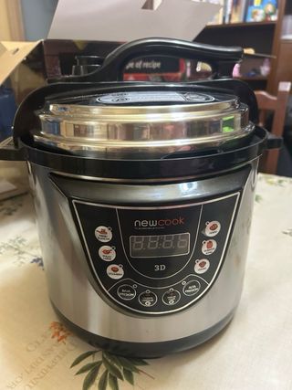 Olla Newcook 6L + Cubeta Acero de un solo uso