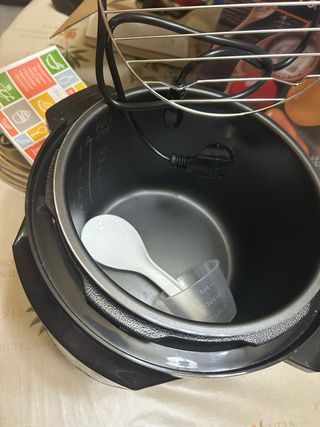 Olla Newcook 6L + Cubeta Acero de un solo uso