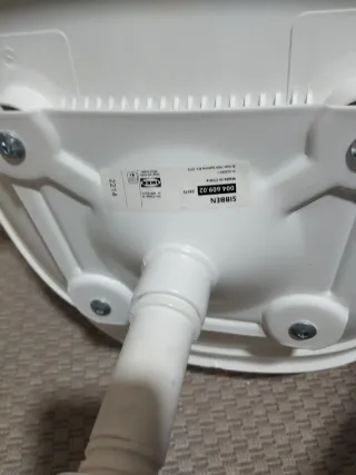 Silla de estudio blanca giratoria