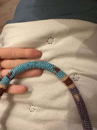 Collana perline artigianale