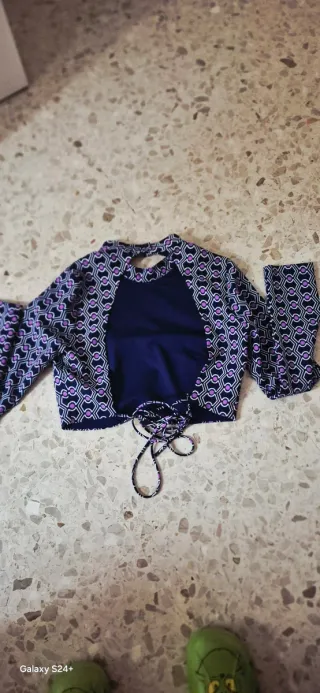 Top Zara Mujer Estampado