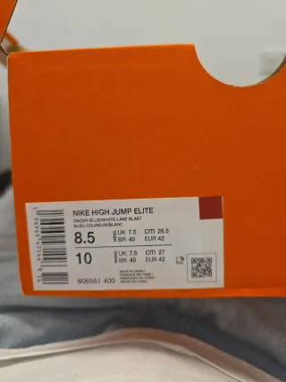 Nike High Jump Elite Racer Blue