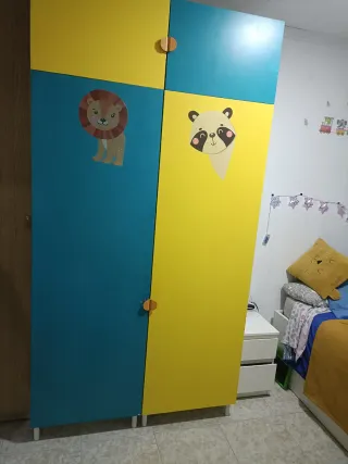 Armario infantil Ikea Platsa