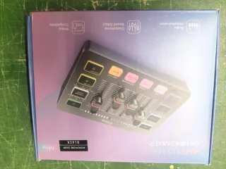 Fifine Ampligame Gaming Mixer Negro
