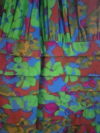 Vestido Zara Fiesta Estampado