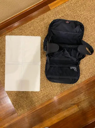 Bolso neceser bebé con cambiador.