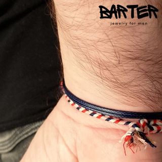 Braccialetti Barter X283 Blu e Rosso