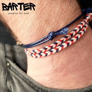 Braccialetti Barter X283 Blu e Rosso