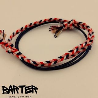 Braccialetti Barter X283 Blu e Rosso