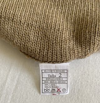 Gorro de frío ET. Árido. Nuevo