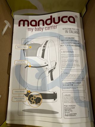 Mochila Portabebés Manduca Ergonómica