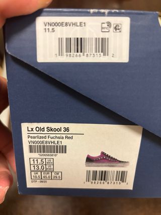 Vans Old Skool Perla Rosa Talla 45