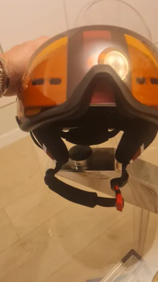 Casco Esquí Carrera Mujer Talla S/M