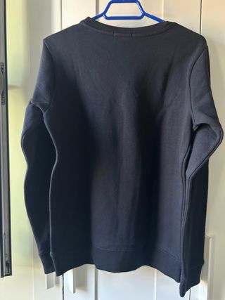Sudadera Calvin Klein Jeans Negra  talla 16 junior