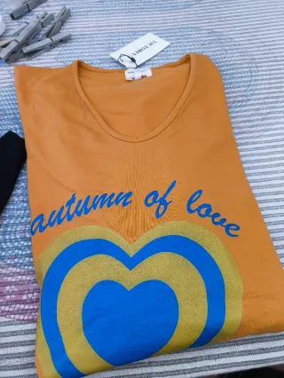 Camiseta Victoria Mujer Talla XL Corazón