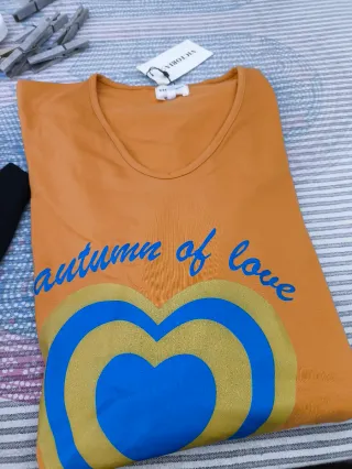 Camiseta Victoria Mujer Talla XL Corazón