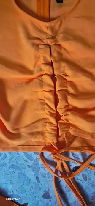 Top H&M Naranja XS/34/6