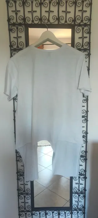 T-shirt London Look bianca