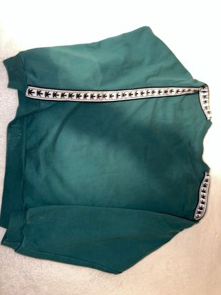 Sudadera Kaotiko verde con logo