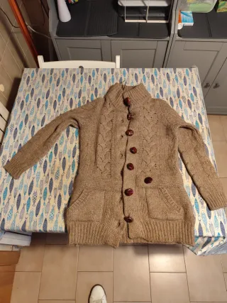 Jersey Massimo Dutti punto trenzado