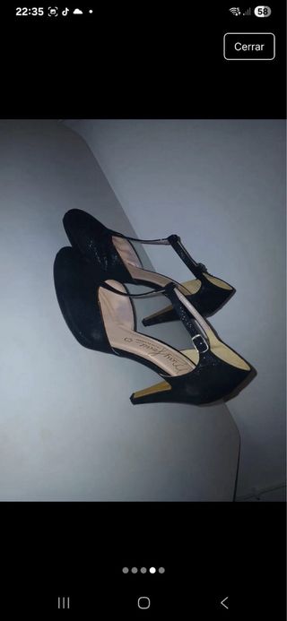 Zapatos de baile salón May Gade negros