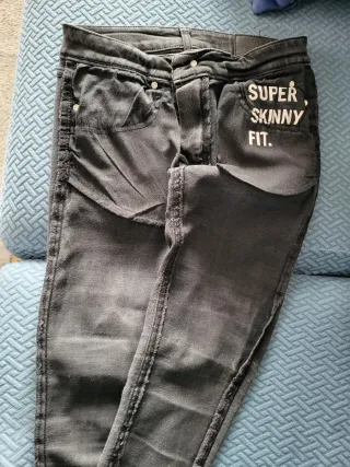 Pantalón Bershka Negro Talla S Chico