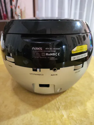 Boombox Naks CDR-9900MP3 CD USB Radio FM/AM