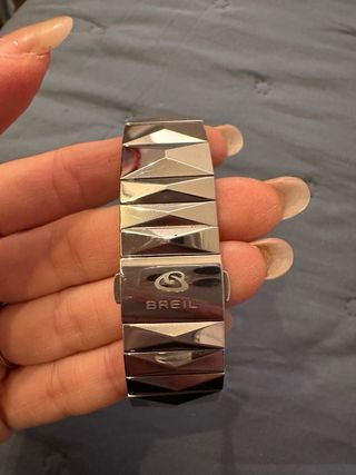 Orologio Breil Quadrato Nero Argento