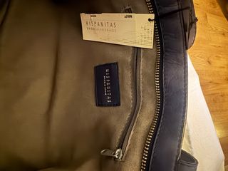 Bolso Hispanitas Piel Azul