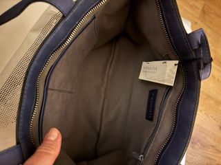 Bolso Hispanitas Piel Azul