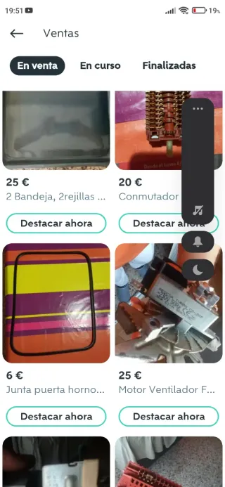 Conjunto piezas horno Fagor