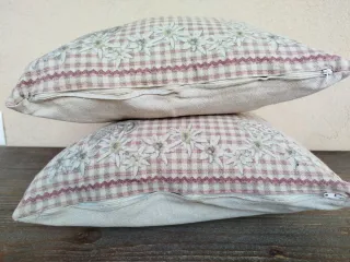 Coppia cuscini stile Natale Montagna