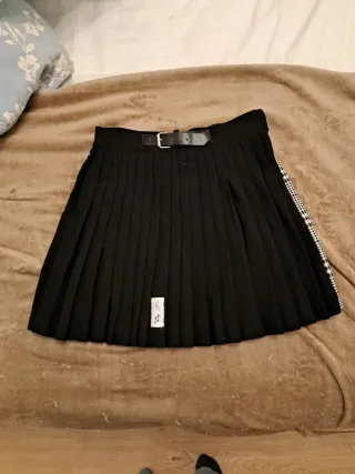 Falda corta cuadros Breska