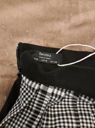 Falda corta cuadros Breska