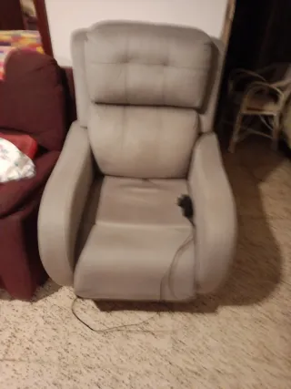 Sillón Eléctrico Gris