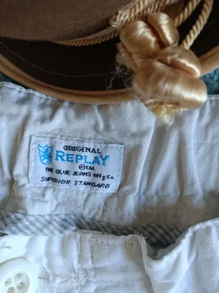 Pantalón Replay lino