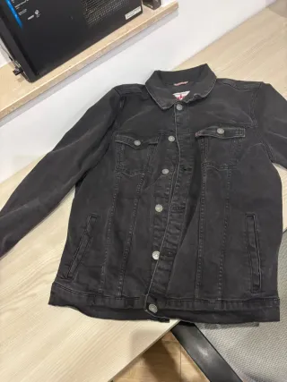 Giubbotto di jeans Levi's nero