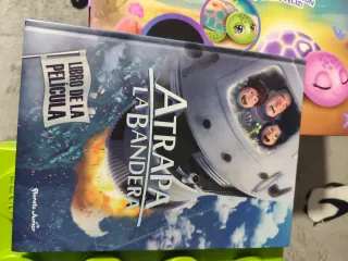 Atrapa la bandera. Libro de la película