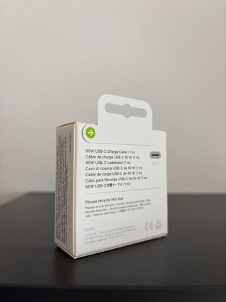 NUOVO Apple Cavo 60W USBC 1M Originale